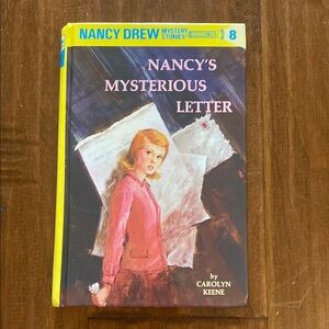 Vintage Nancy Drew Mystery Stories Book by Caroline Keene